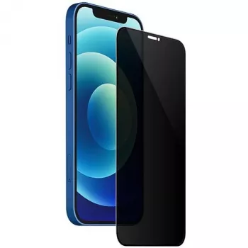 Ochranné sklo Evelatus pro Apple iPhone 12/12 Pro 6,1 inch Privacy 2.5D Silk Full Cover Japan Glue Anti-Static
