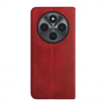 Pouzdro kniha Evelatus Xiaomi Redmi 14C 4G/ 14C 5G / Redmi A4 / POCO C75 z PU kůže, červené