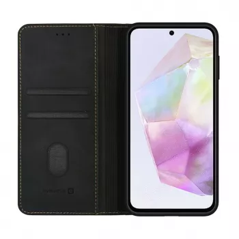 Kniha pouzdro Evelatus Samsung Galaxy A35 Folio, černé