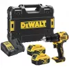 DEWALT DCD709M2T-QW 18V XR bezuhlíkové kombinované vrtačky 2x5,0Ah akumulátory TSTAK kufr