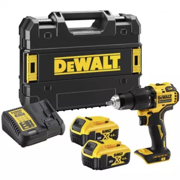 DEWALT DCD709M2T-QW 18V XR bezuhlíkové kombinované vrtačky 2x5,0Ah akumulátory TSTAK kufr