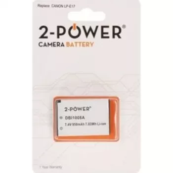 2-POWER DBI1008A nabíjecí baterie lithium-ion 950 mAh 7,4 V pro Canon LP-E8