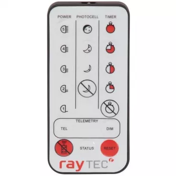 Dálkový ovladač Raytec VAR-RC-V1 pro svítidla řady VARIO - šedý
