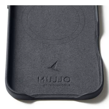 Mujjo kožené pouzdro MagSafe pro iPhone Air, basalt