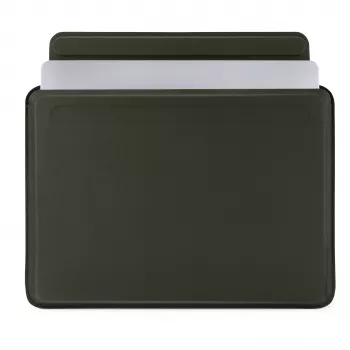 Pipetto Ultra Slim pouzdro pro MacBook 13/14, tmavě zelené