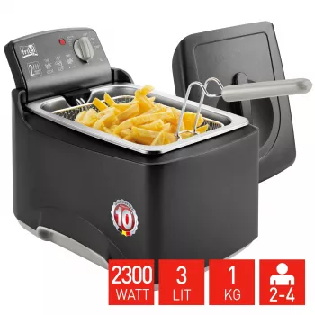 Fritéza Fritel Turbo SF 4176 3 l 2,3 kW nerez