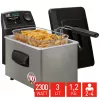 Fritéza FRITEL FryTastic 3L 2,3kW antracit/stříbrná
