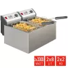 Profesionální fritéza FRITEL 16 litrů 6,6kW nerez
