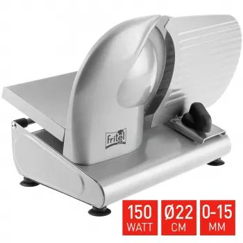 Kráječ FRITEL Family 150W stříbrný