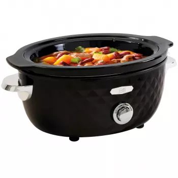 Pomalý hrnec FRITEL Family 3,3L 150W černý/chrom