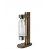 Stelton Brus Carbonator Dark Brown Metallic výrobník sycené vody