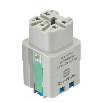 Harting Han A® zásuvný modul 4 kontakty Quick Lock 09200042733