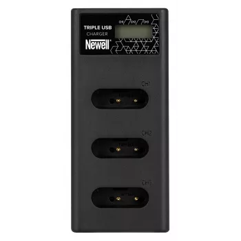 Newell CD-USB-C tříkanálová nabíječka baterií pro Sony NP-BX1