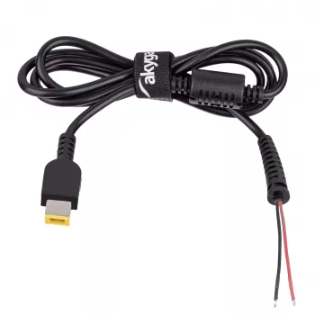 Napájecí DC kabel Akyga AK-SC-10 Slim Tip pro notebookový adaptér, 1,2 m, černý