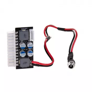 Akyga AK-CA-38 PICO PSU DC/ATX napájecí adaptér, 120 W, 12 V DC vstup, 24pin ATX, P4, SATA, Molex