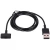 Akyga AK-SW-23 magnetický USB nabíjecí kabel pro Fitbit Ionic, 1 m, černý