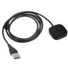 Akyga AK-SW-27 magnetický USB nabíjecí kabel pro Fitbit Versa 3 / Sense, 1 m, černý