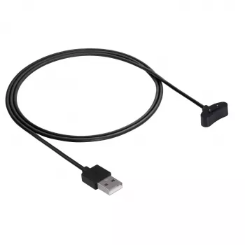 Akyga AK-SW-39 magnetický nabíjecí kabel pro Ticwatch Pro 3 GPS / E3, USB-A, 1 m, černý