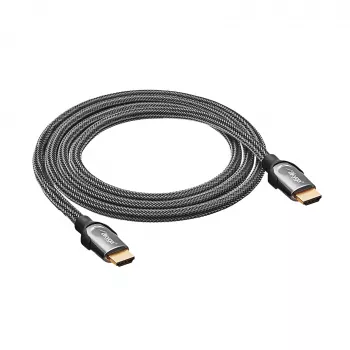 Akyga AK-HD-15S HDMI 2.1 kabel, stíněný měděný, opletený, 48 Gb/s, 8K@60Hz / 4K@120Hz, 1,5 m