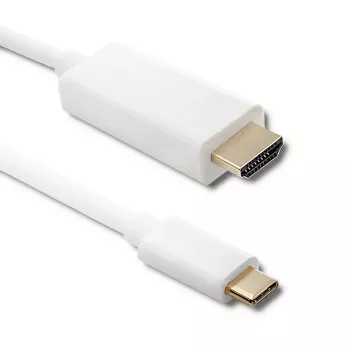 Qoltec USB 3.1 Type-C samec na HDMI A samec kabel 2m 4K 60Hz