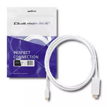 Qoltec USB 3.1 Type-C samec na HDMI A samec kabel 2m 4K 60Hz