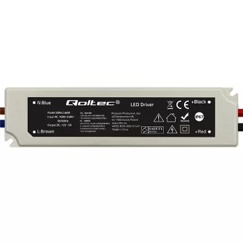 Qoltec LED spínaný napájecí zdroj 60W 12V 5A IP67 vodotěsný bílý