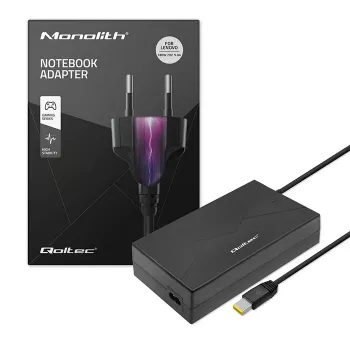 Napájecí adaptér pro notebook Qoltec 51730 90W 19V 4,74A 5,5x2,5 mm černý