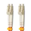 Qoltec optický patch kabel LC/UPC na LC/UPC multimode OM2 duplex 20m