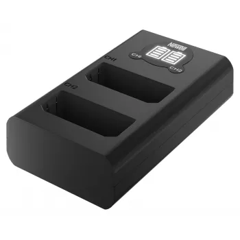 Newell dvoukanálová USB-C nabíječka DL-USB-C pro baterie Canon LP-E10