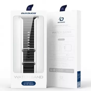 Dux Ducis silikonový řemínek pro Apple Watch 8/7/6/5/4/3/2/SE (38/40/41mm) - černý