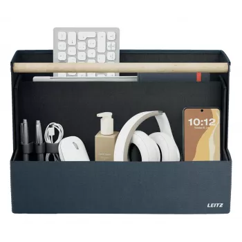 Leitz MyBox přenosný organizér na stůl, textilní, tmavě šedý