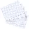 Herlitz kartotéční lístky A7, čtverečkované 5 mm, 170 g/m², bílé, 100 ks (10621431)