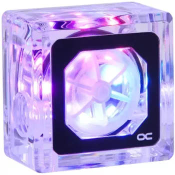 Alphacool Eisfluegel Aurora HighFlow ukazatel průtoku se signálem tachometru (transparentní)