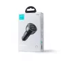 Joyroom 3-in-1 auto nabíječka s Bluetooth FM vysílačem, 70W PD, černá (JR-CL26)