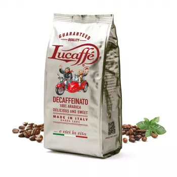 LUCAFFE' Decaffeinato 700g Whole Bean Coffee