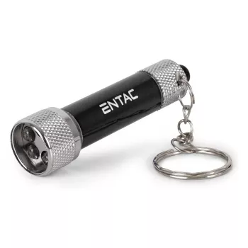 LED svítilna na klíče ENTAC 5, černá
