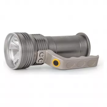 ENTAC 5W T6 LED svítilna hliníková 2x18650 vč. síťové nabíječky