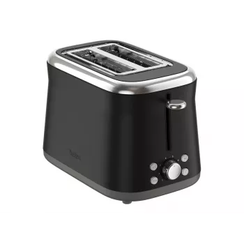 TEFAL Toaster TT7208E0 Collection Retro 850 W 2 Slots nerez černý