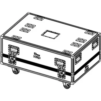 NEXO IDT-2CASE312 Flight Case pro 2x subwoofery IDS312