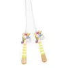 Janod Applepop Unicorn švihadlo s dřevěnými rukojeťmi 3+