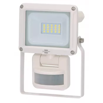 LED reflektor Brennenstuhl JARO 1060 P s infračerveným pohybovým senzorem, 10 W, 1060 lm, denní bílá 6500 K, IP65, IK08, nástěnná montáž, 1 m kabel