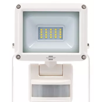 LED reflektor Brennenstuhl JARO 1060 P s infračerveným pohybovým senzorem, 10 W, 1060 lm, denní bílá 6500 K, IP65, IK08, nástěnná montáž, 1 m kabel