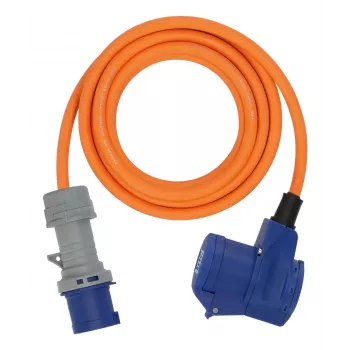 Brennenstuhl 1167650303 campingový CEE prodlužovací kabel modro-černo-šedo-oranžový 3 m H07RN-F 3G 2,5 mm²