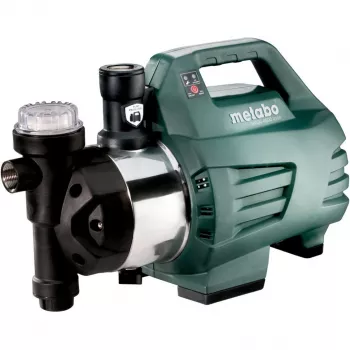 Automatická domácí vodárna Metabo HWAI 4500 Inox, černá/zelená, 1300 W