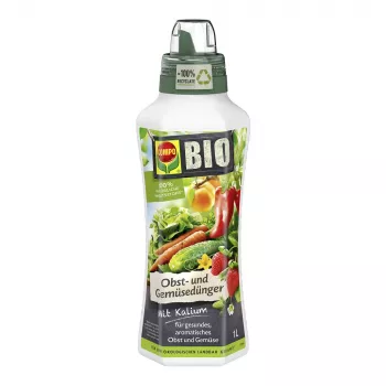 Organické hnojivo pro ovoce a zeleninu COMPO BIO, 1,0 l
