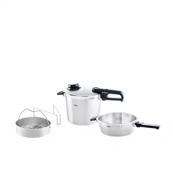 Sada tlakových hrnců Fissler Vitavit Premium Duo, 6 a 2,5 l