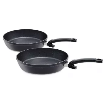 Sada pánví Fissler Adamant Comfort, 28 cm + 24 cm, nepřilnavý povrch, vhodná pro indukci, 2dílná