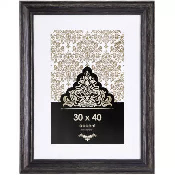 NIELSEN DESIGN Accent Vintage 30x40 dřevěný fotorámeček černý