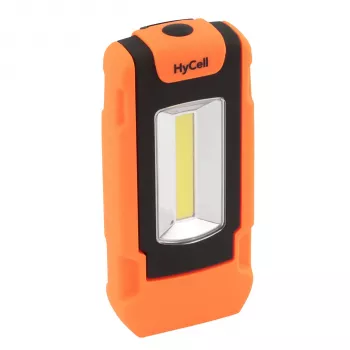 HyCell COB LED pracovní svítilna černá/oranžová