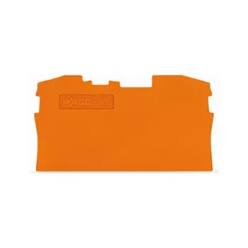 Koncová a mezilehlá deska WAGO 2006-1292, 1 mm, oranžová